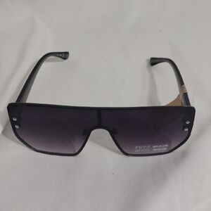 NWT Frye And Co Black Oversized Sunglasses
